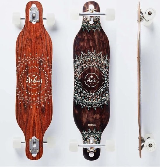 Longboard Complet Arbor Dropcruiser Photo Performance 38 X 9.75 Pouces - Planche Drop Through Neuf