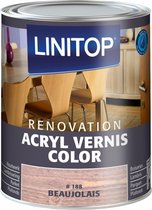 Linitop Acryl Vernis Color 250 ml Kleur 188 Beaujolais