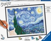 Ravensburger The Starry Night (Van Gogh) - Schilderen op nummer voor volwassenen