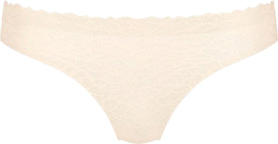 Sloggi Women Zero Feel Lace 2.0 Brazil Panty (1-pack) - dames slip - beige - Maat: