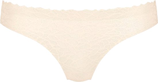 Sloggi Women ZERO Feel Lace 2.0 Brazil Panty (1-pack) - dames slip - beige - Maat: XS