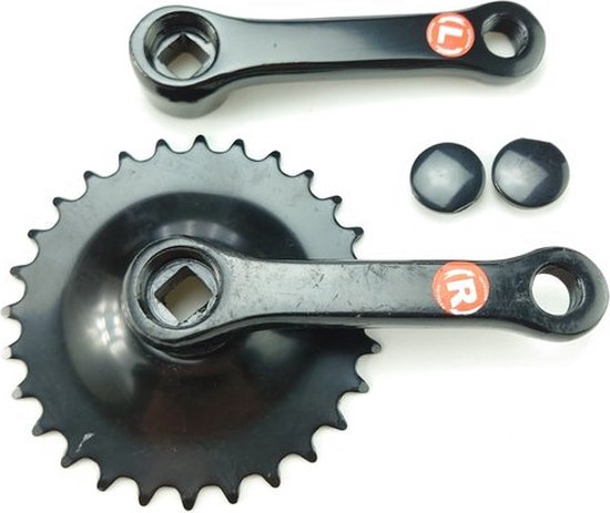 X AUTOHAUX Fiets crankstel ketting wielafdekking hol 42 tanden 9,7-10 X AUTOHAUX Fiets crankstel ketting wielafdekking hol 42 tanden 9,7-10