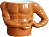 mok novel mokken grappige koffiemok grappige mok koffie mok cadeau mannen creatieve persoonlijkheid grappig macho spierdesign zeer geschikt als cadeau voor vriend