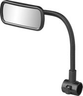 ProPlus Fietsspiegel met Flexarm - Fietsachteruitkijkspiegel - Fietszijspiegel - Achteruitkijkspiegels - Eenvoudige montage - Veiligheid - Convexe vorm - Verstelbaar - voor Fietsers - Lengte 31 cm