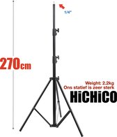 HiCHiCO® Lampstatief Luchtgeveerd 270cm
