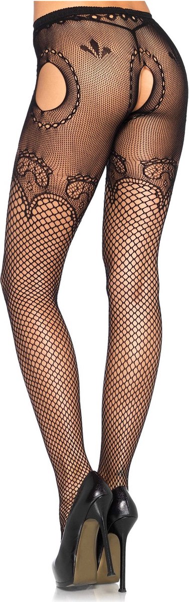 Goedkoopste Suspender hose of duchess lace