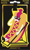 Bagagelabel Hotdog