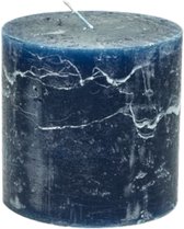 Branded By - Kaars 'Stomp' (Ø10cm x 10cm) - Dark Blue
