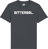 Bitterbal - Frituur Snack Cadeau -Grappige Eten En Snoep Spreuken Outfit - Dames / Heren / Unisex Kleding - Unisex T-Shirt - Mouse Grijs - Maat 4XL