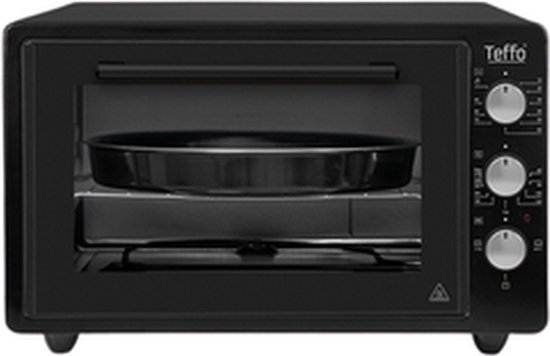 Teffo - Bakoven - Dubbel Glas - Vrijstaande Oven L - 42L - Met timer - 50/60Hz - 3 niveaus