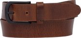 Presly & Sun Heren - Leren Riem - 85 cm - Cognac - 40483