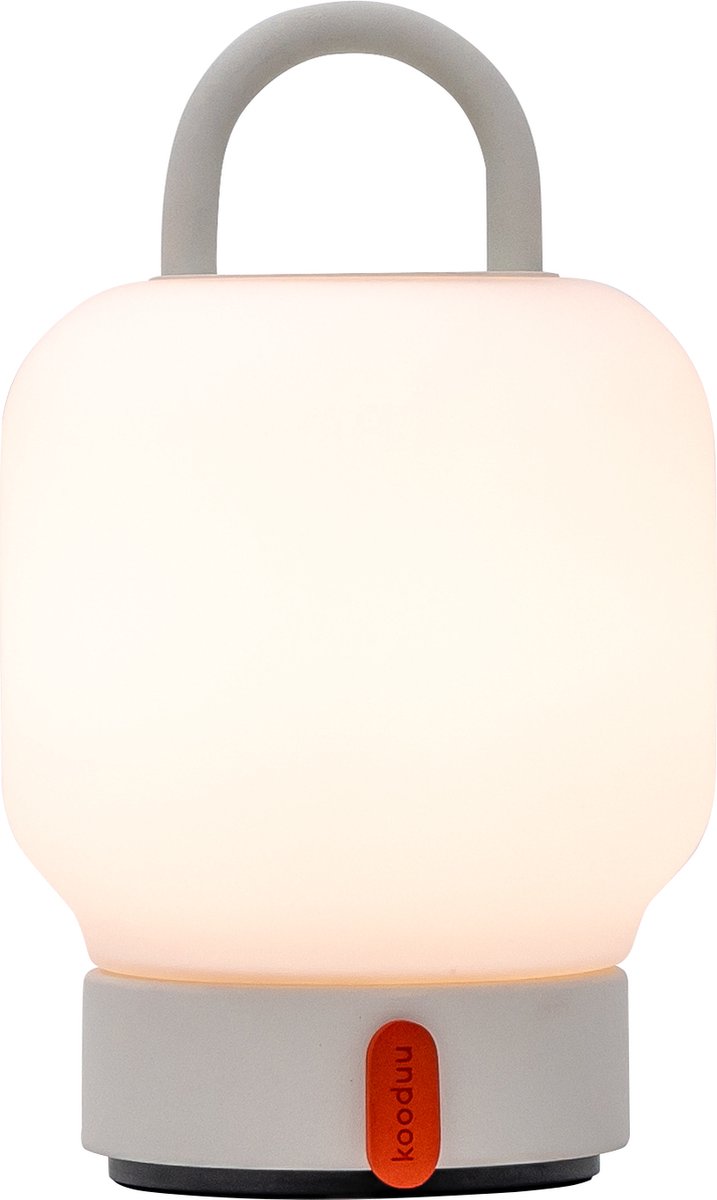 Kooduu Loome Tafellamp - Led lamp - Nachtlamp - Lampion - Dimbaar - Oplaadbaar - Wit