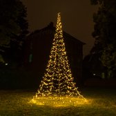 Sapin de Noël Galaxy LED - Siècle des Lumières pour mât de drapeau - 6 mètres - Blanc chaud - 960 LED