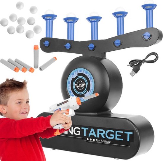 Foto: Schietspel hover blast floating ball shooting game target shooting floating ball schietspel met zwevende balletjes