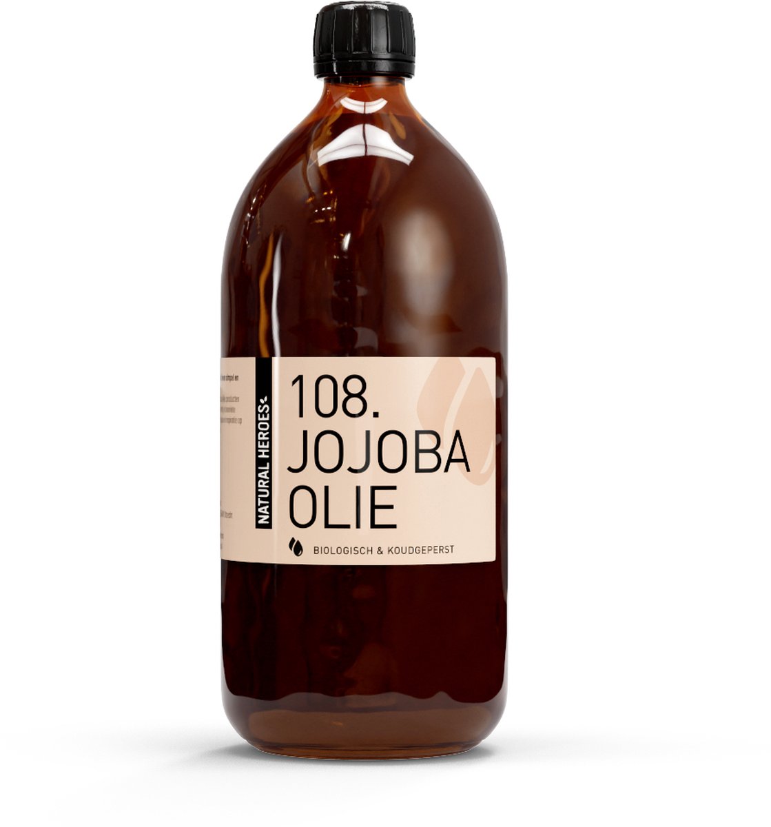 Natural Heroes - Jojoba Olie (Biologisch & Koudgeperst) 1000 ml