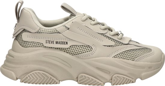 Steve Madden-Possession-E Greige-Dames Sneaker-SM19000033-04005-022 - Maat 39