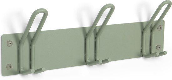 Spinder Design MILES 3 Wandkapstok - Dusty Green