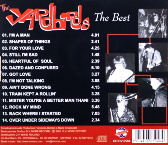The Yardbirds: The Best [CD]