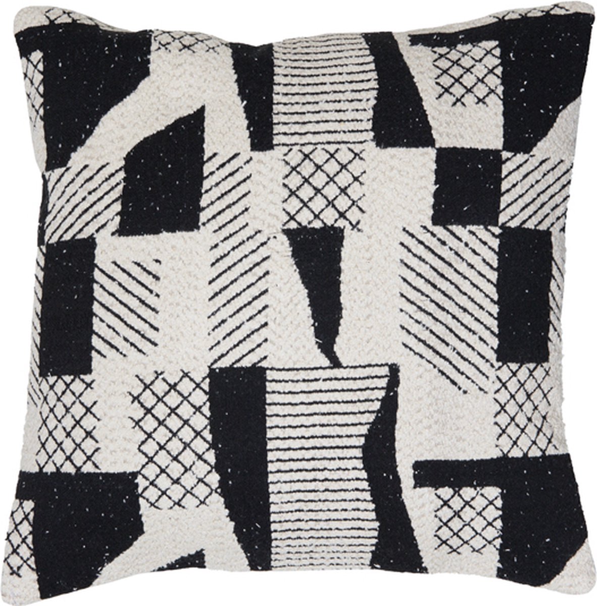 Kussen CESENA - 45x45cm - Zwart