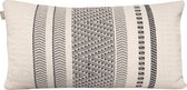 Malagoon - Native stripe cotton offwhite cushion 35x65cm