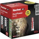 Fischer DUOPOWER 6 x 30 2-componenten plug 30 mm 6 mm 570409 120 stuk(s)