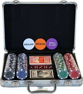 Pegasi pokerset 200 chips koffer - Texas Hold'em Poker Set - Pokerkoffer - Koffer voor Pokeren