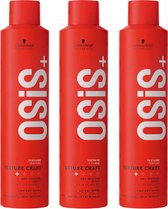 Schwarzkopf OSiS+ Texture Craft Spray 300 ml - pack économique - 3 x 300 ml