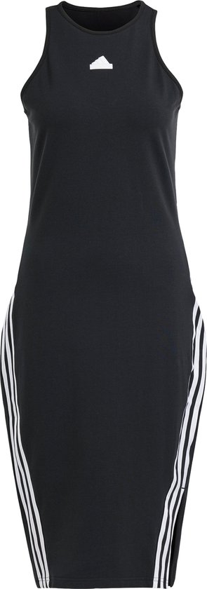 adidas Sportswear Future Icons 3-Stripes Jurk - Dames - Zwart- XL
