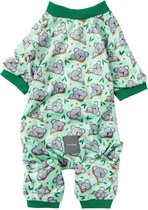 Fuzzyard Pyjama Dream Time Koalas Lichtgroen&Groen - Hondenkleding - 31 cm