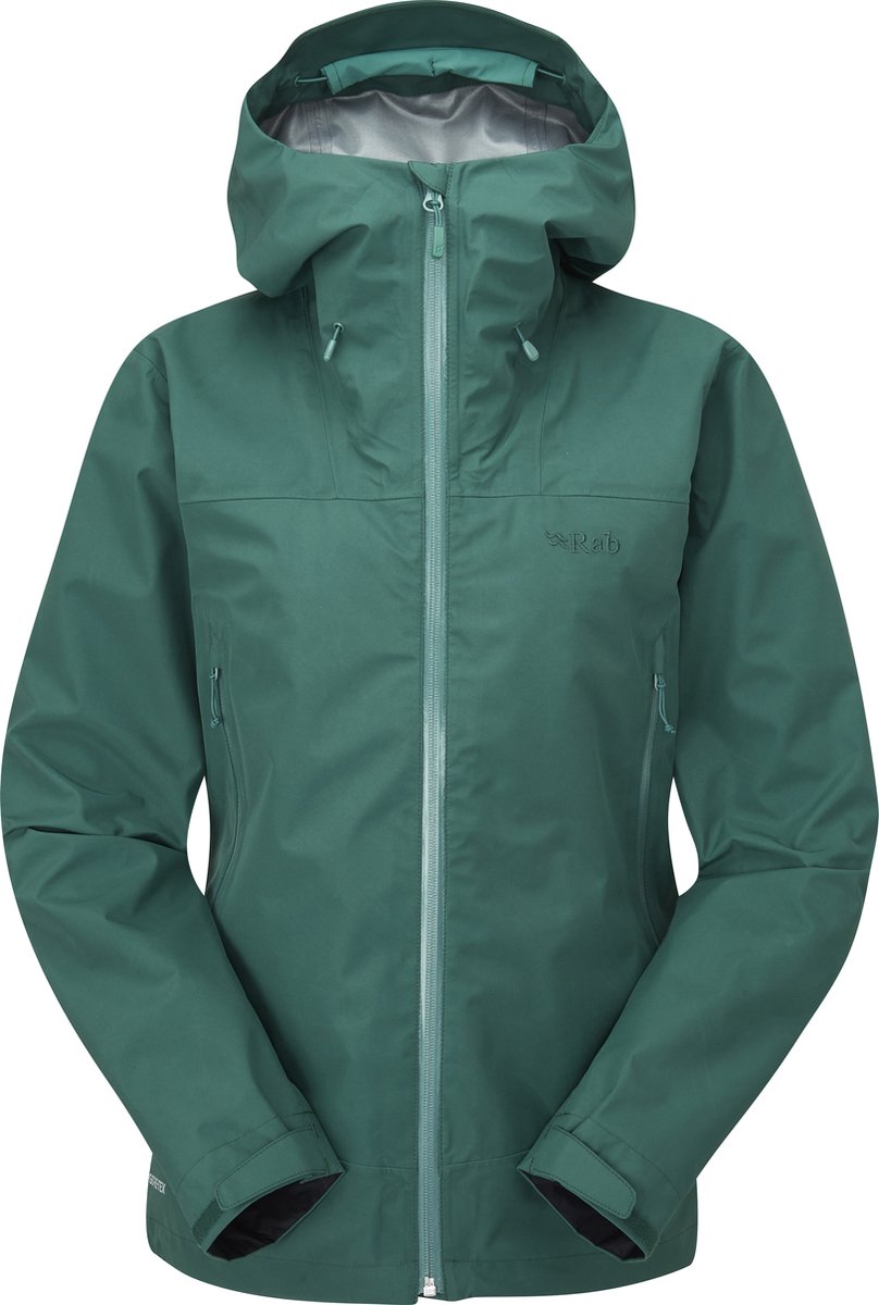 RAB Namche GTX Jacket Women Outdoorjas Dames Gore Tex Groen