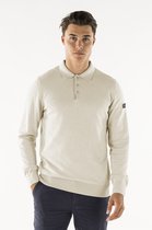 Presly and Sun Heren knitted polo-Brad-beige-L