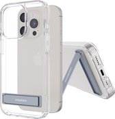 iMoshion Hoesje Geschikt voor iPhone 15 Pro Hoesje - iMoshion Stand Backcover - Transparant