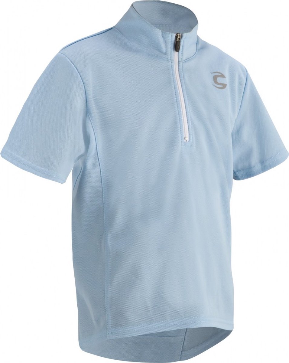 Cannondale Fietsshirt Korte Mouwen voor Kids Lichtblauw-L