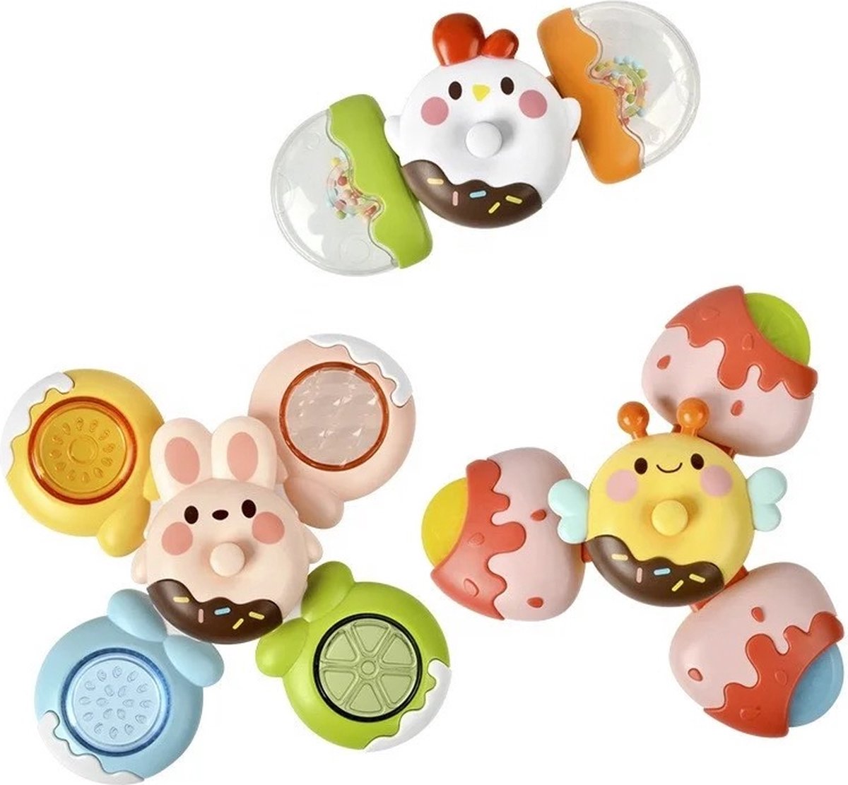 Enfants Spinner Jouets - Bébé Jouets de Bain - Jouet Sensoriel