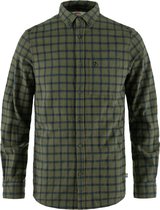 Fjallraven Övik Flannel Shirt Men - Blouse - Heren - Groen - Maat L