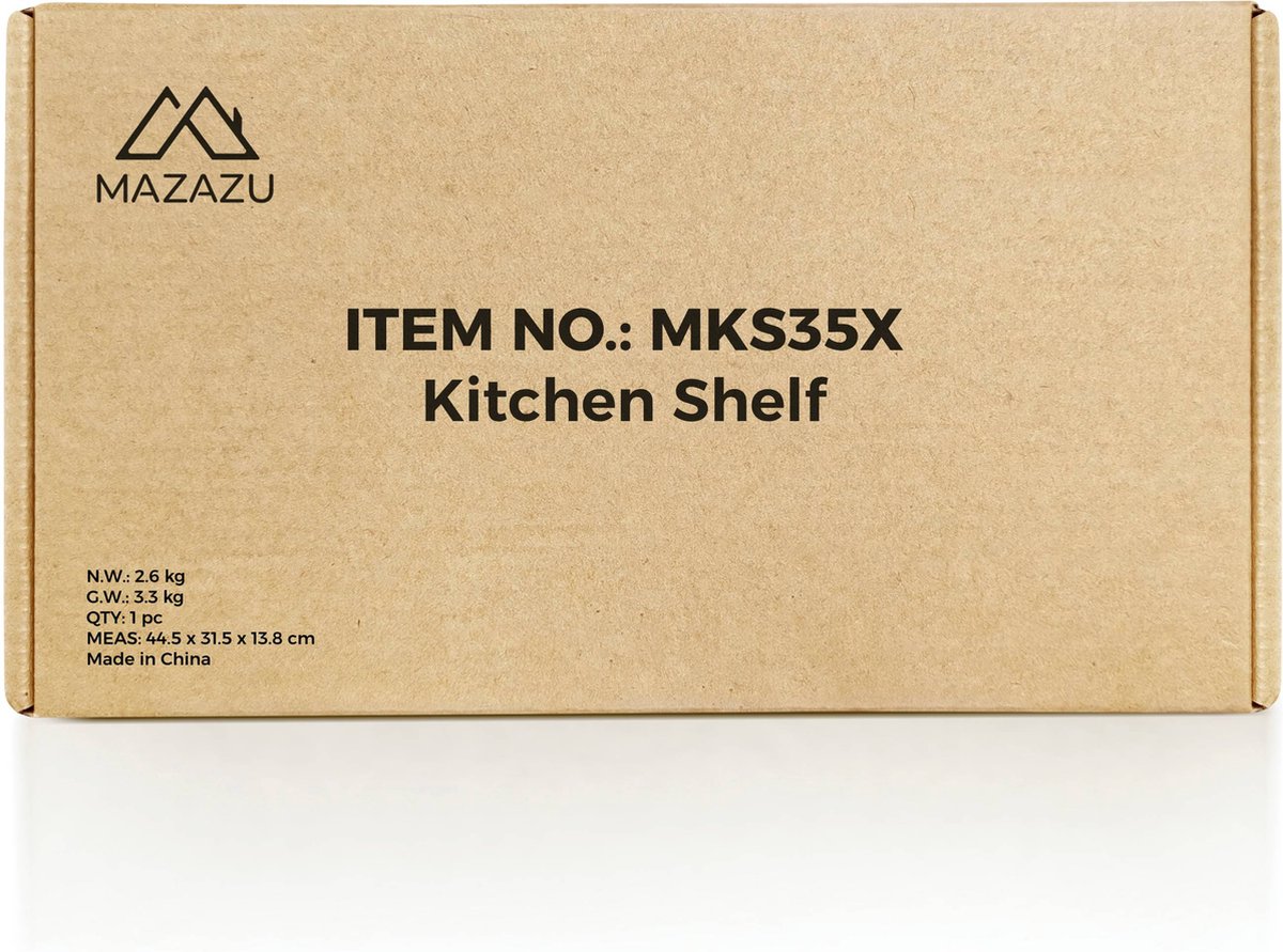 MIRA Home Keukenkast – Staand Keukenrek – Magnetronkast – Industrieel Metaal & Hout – 90x40x134 cm – Organizer Bruin/Zwart — cadeau in Cadeau-ideeën - foto 8