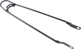 Spatbordstang met bumper voor achterwiel (28 inch/622) - Zwart