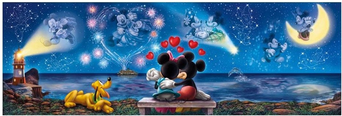 The Legendary Mickey Mouse by Disney, 500 Piece Panorama Puzzle –  FairyPuzzled