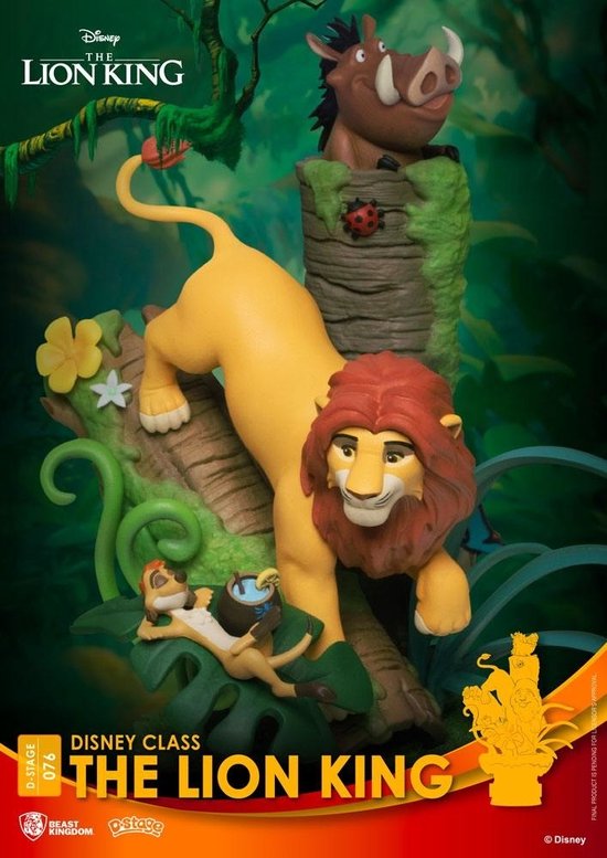 Figurine simba - le roi lion disney - 11 cm Bullyland