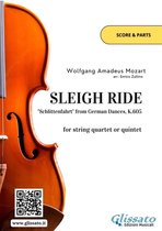 String quartet or quintet "Sleigh Ride" (score and parts)