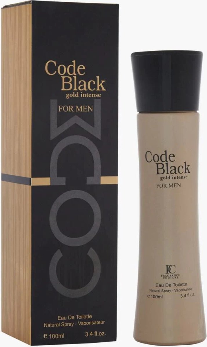 Code Black Gold Intense for him By FC