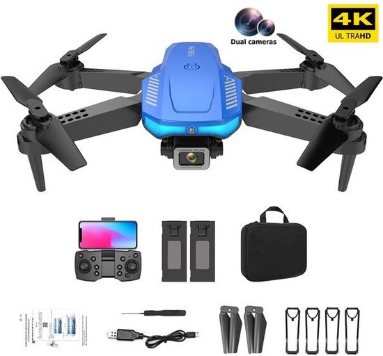 Drone ZFR F185 Pro, Semi-professionnel, Avec Dual caméra 4K HD, Comprend  un étui de