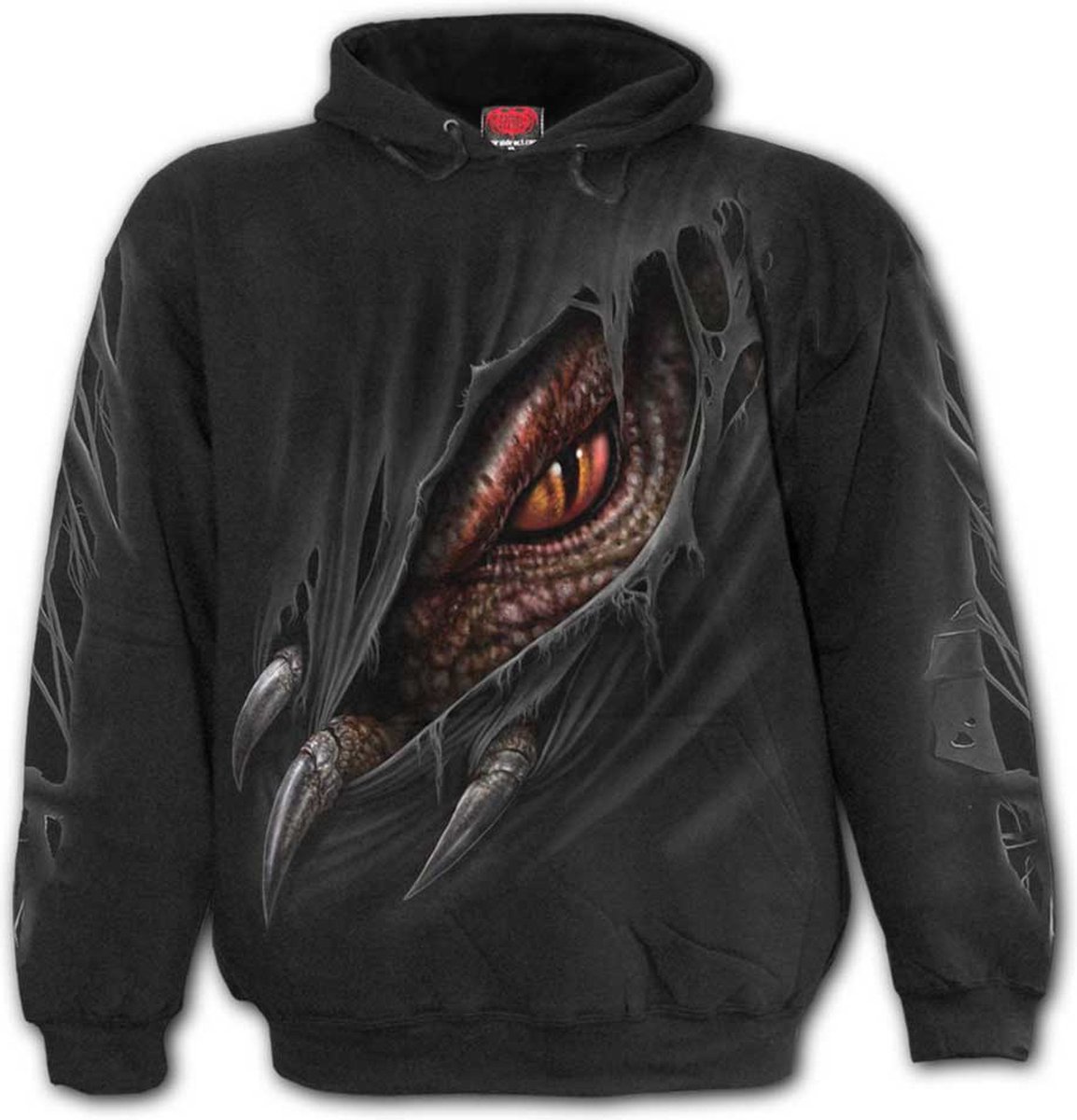 Spiral - BREAKING OUT Kinder hoodie/trui - L - Zwart