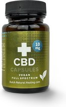 DNH - CBD Capsules 60 x 10MG - 100% Vegan & Full spectrum