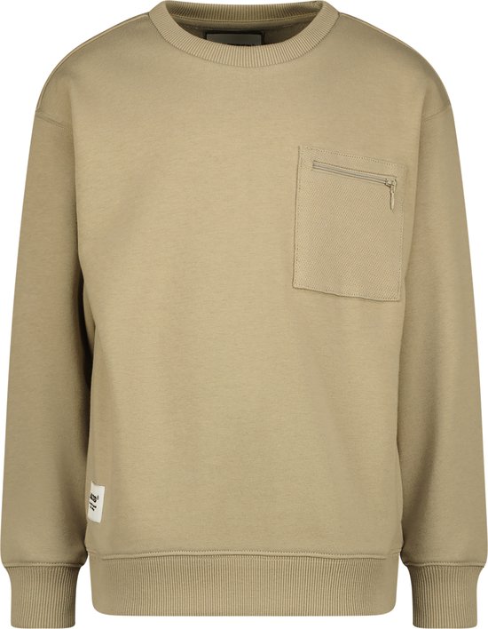 Raizzed Nuntucket Jongens Trui - Fresh Khaki - Maat 176