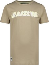 Raizzed Augsburg Jongens T-shirt - Fresh Khaki - Maat 176