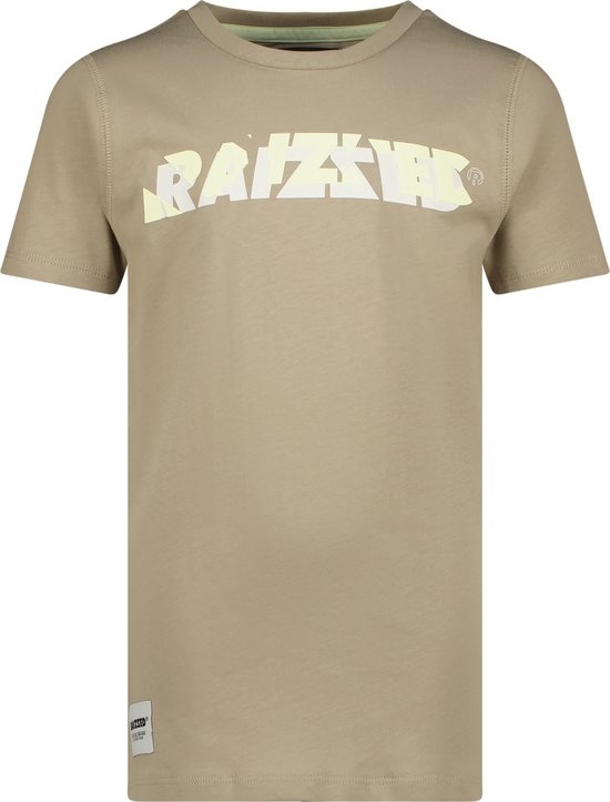 Raizzed Augsburg Jongens T-shirt - Fresh Khaki - Maat 176
