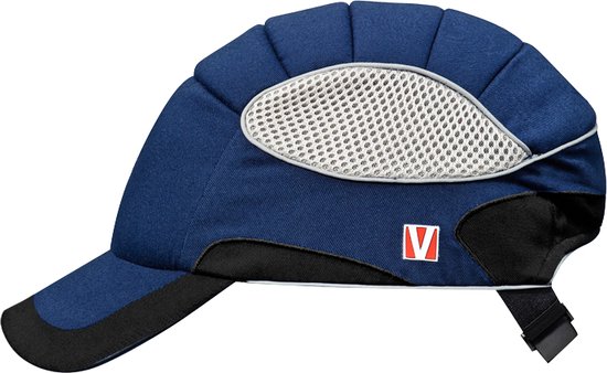 Foto: 5 stuks veiligheidspet voss cap pro blauw zwart