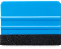 Finnacle - 2x Blauwe Rakels met Vilt voor Carwrapping, Raamfolie & Wrapping