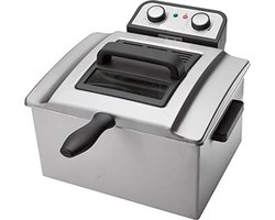 Dubbele Friteuse met 5 Liter Capaciteit en 3 Frituurmanden